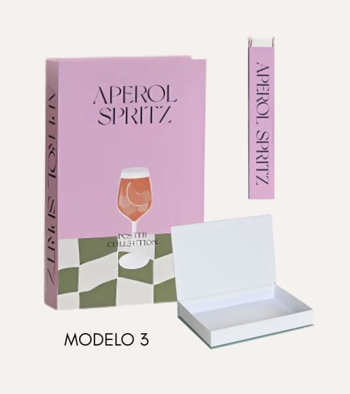 Libro Decorativo Cocktails con Compartimiento