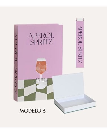 Libro Decorativo Cocktails con Compartimiento