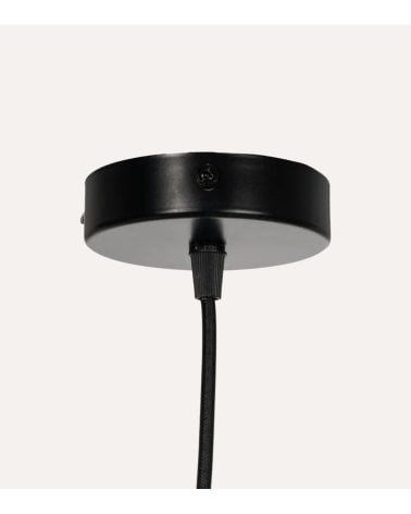 Lámpara Colgante Garzas de Bambú y Hierro