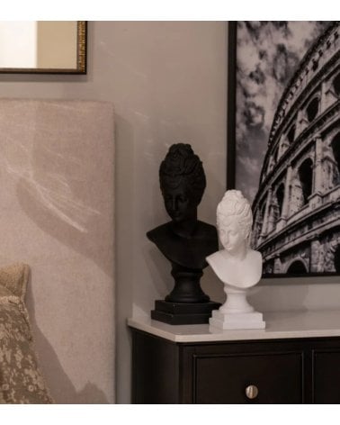 Figura Busto de Musa de Poliresina