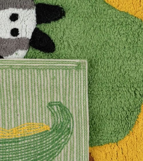 Alfombra Infantil Zoo de Algodón