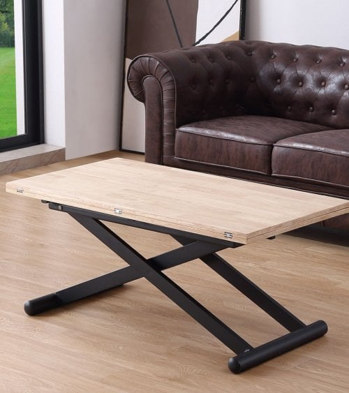 Mesa de Centro Elevable y Extensible Zoe