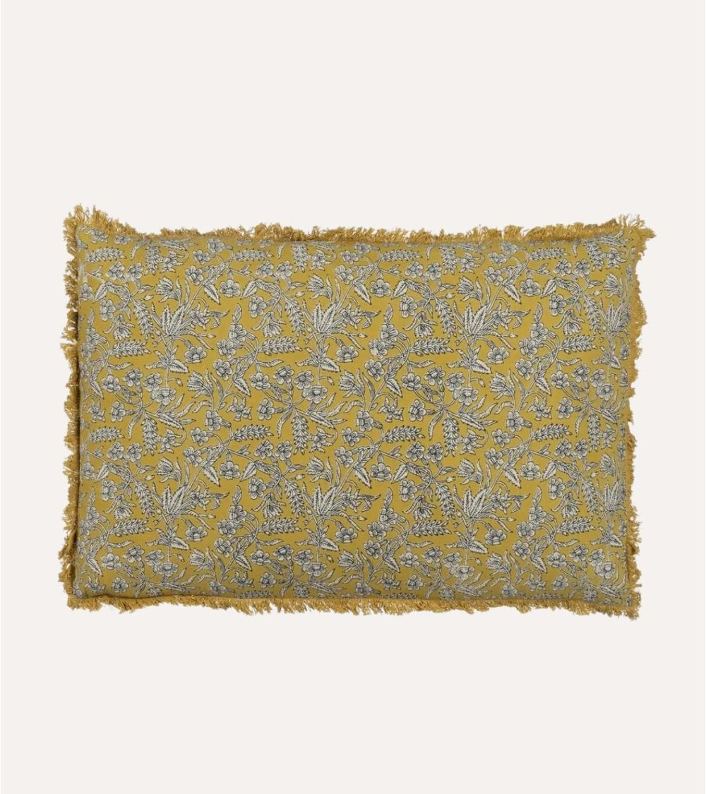 Cojín con Relleno Charlotte de 100% Algodón