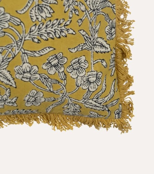 Cojín con Relleno Charlotte de 100% Algodón