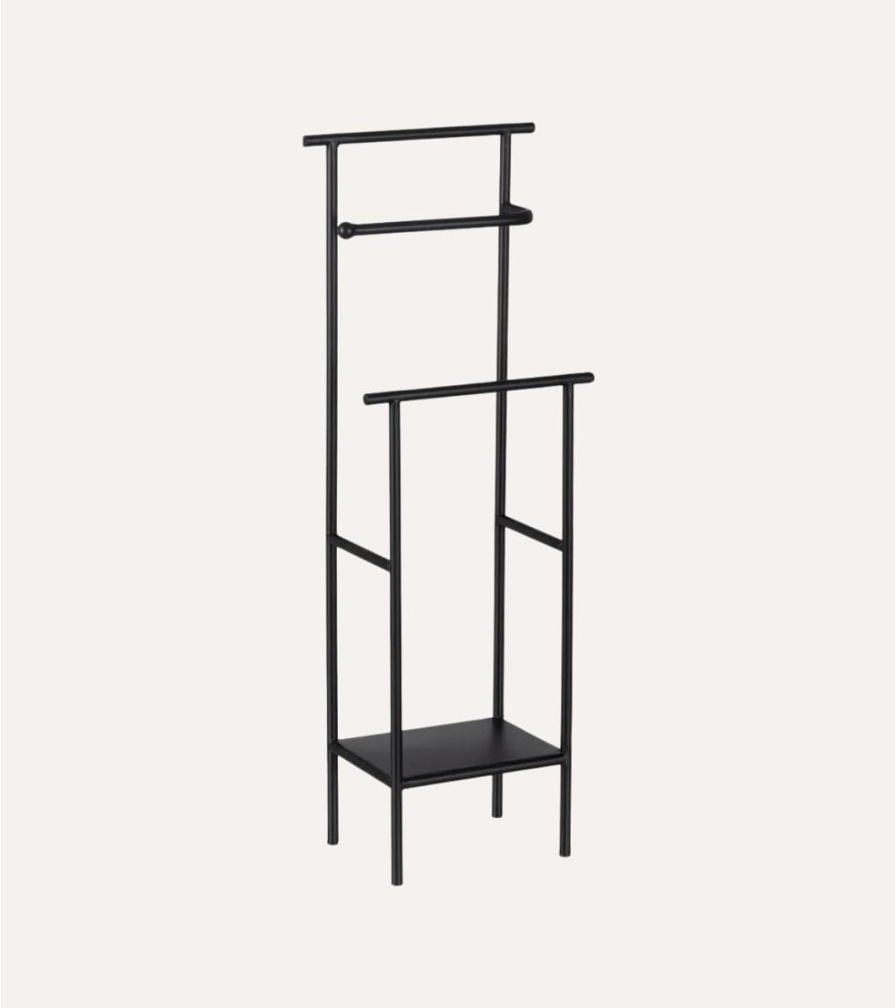 Toallero y Portarrollos Minimal de Hierro