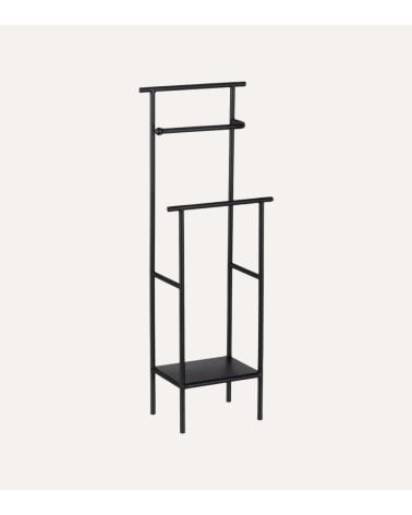 Toallero y Portarrollos Minimal de Hierro