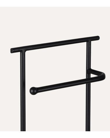 Toallero y Portarrollos Minimal de Hierro