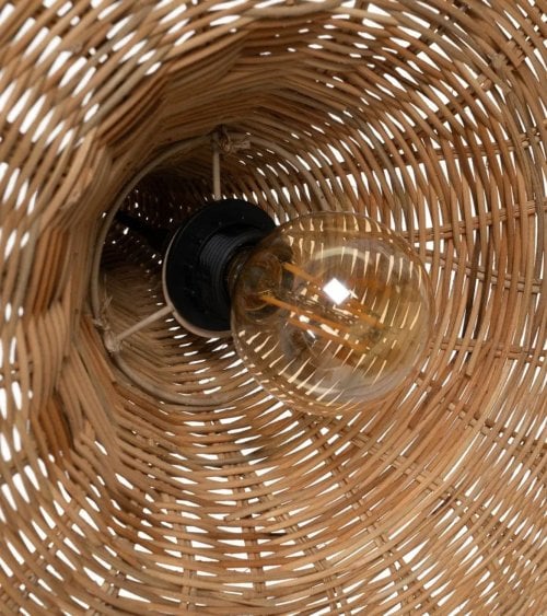 Lámpara Colgante Saja de Fibra Natural