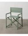 Silla Plegable Estilo Director para Exteriores de Aluminio y Textileno