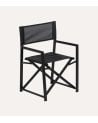 Silla Plegable Estilo Director para Exteriores de Aluminio y Textileno