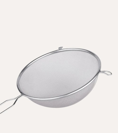 Colador de Malla de Acero Inoxidable