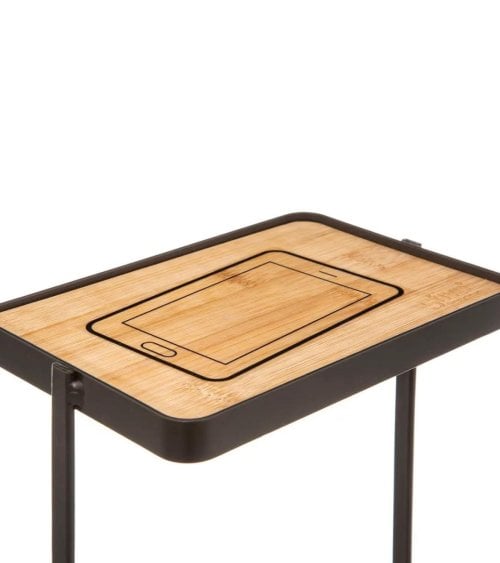 Portarrollos de Baño Metálico con Soporte para Móvil-2
