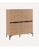 Aparador Alto Melys con 2 Puertas de MDF