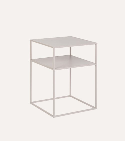 Mesa Auxiliar Alrik de 2 Niveles de Acero