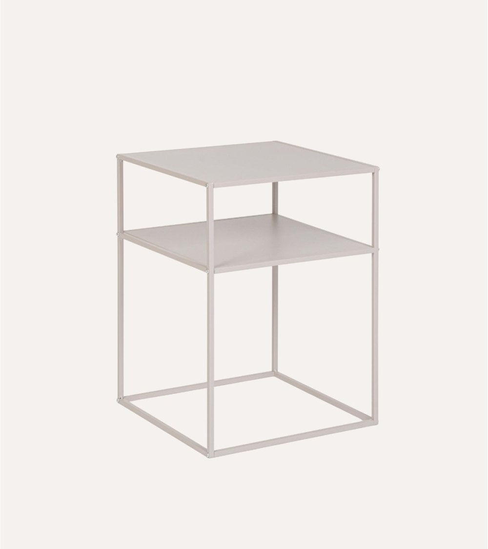 Mesa Auxiliar Alrik de 2 Niveles de Acero