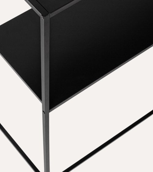 Mesa Auxiliar Alrik de 2 Niveles de Acero