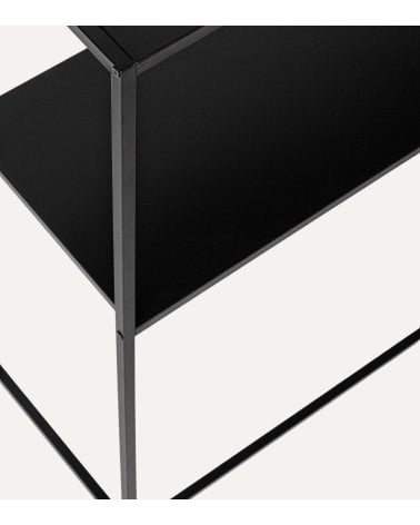 Mesa Auxiliar Alrik de 2 Niveles de Acero