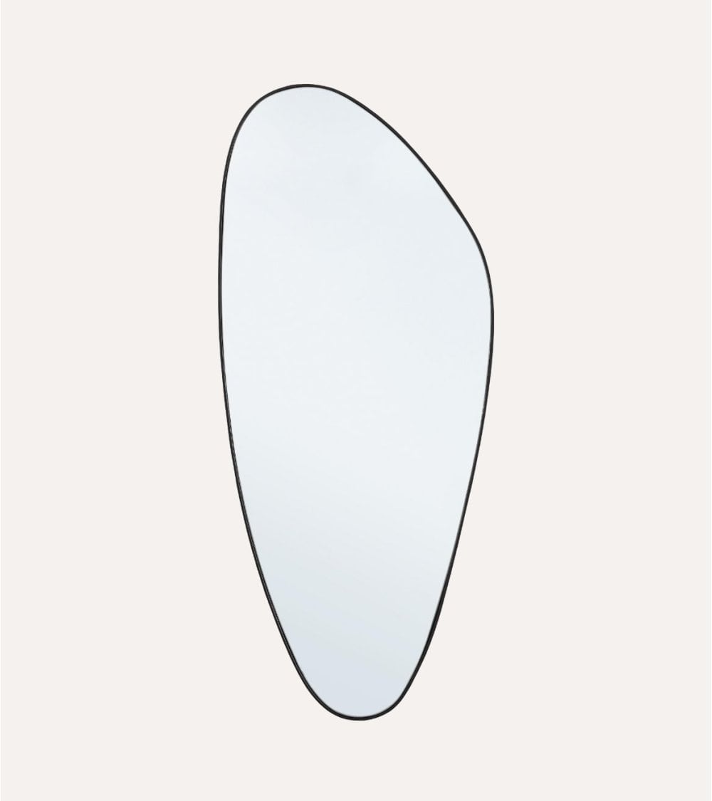 Espejo Asteroid Estrecho con Marco de Metal