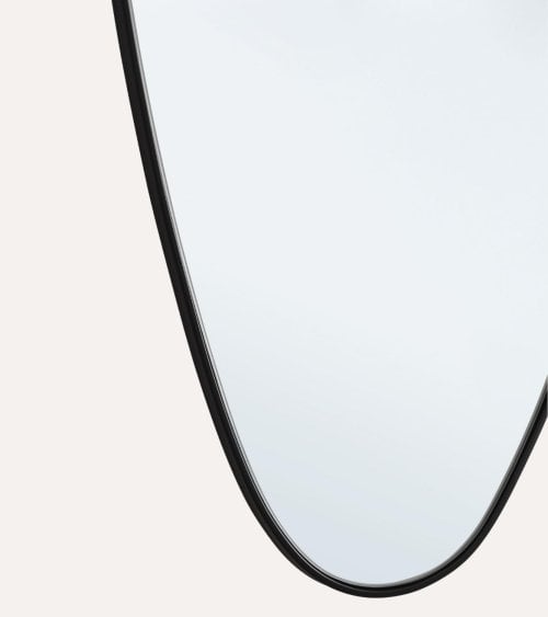 Espejo Asteroid Estrecho con Marco de Metal