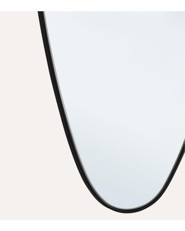 Espejo Asteroid Estrecho con Marco de Metal