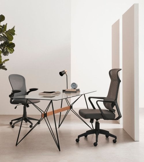 Silla de Oficina Giratoria Hoboken Ergonómica