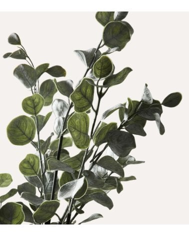 Eucalipto Blanco Decorativo de Plástico