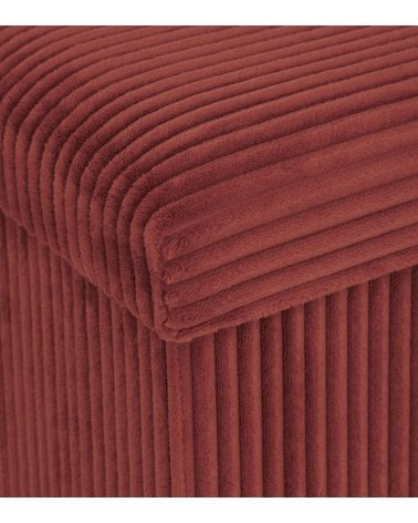 Puff Doble Plegable Arum de Terciopelo