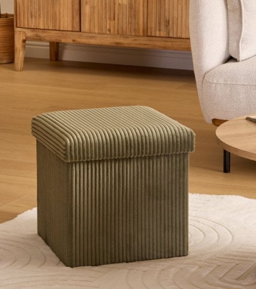 Puff Plegable Arum de Terciopelo