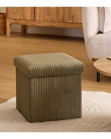 Puff Plegable Arum de Terciopelo