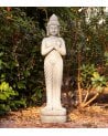 Figura Decorativa Buda de Pie para Exterior