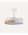 Ventilador de Techo y Lámpara LED Ecoro con Aspas Retráctiles