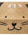 Cesta Infantil Plegable Gato de Caña