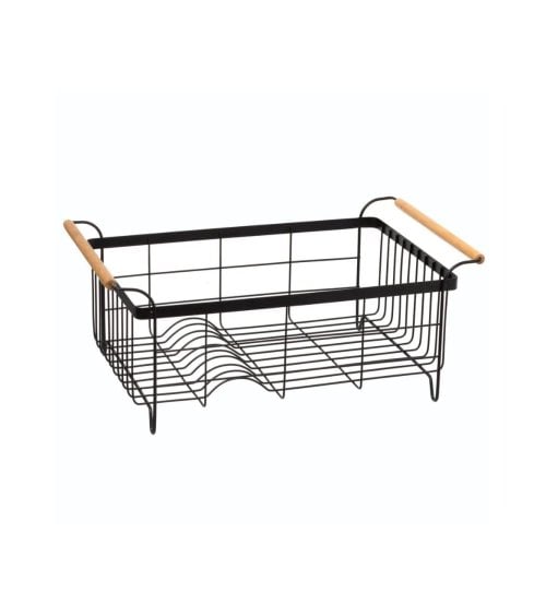 Escurreplatos Metálico con Bandeja Blackwood-2