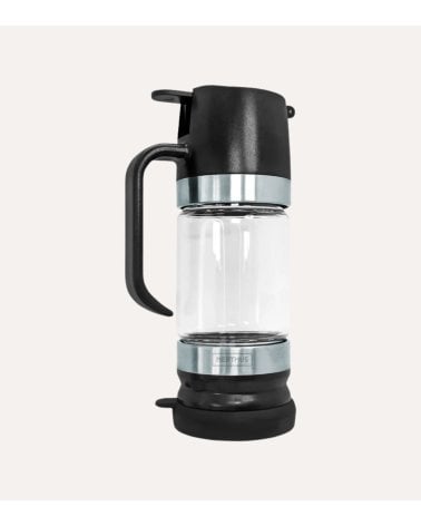 Dispensador de Miel Antigoteo de Vidrio y Silicona