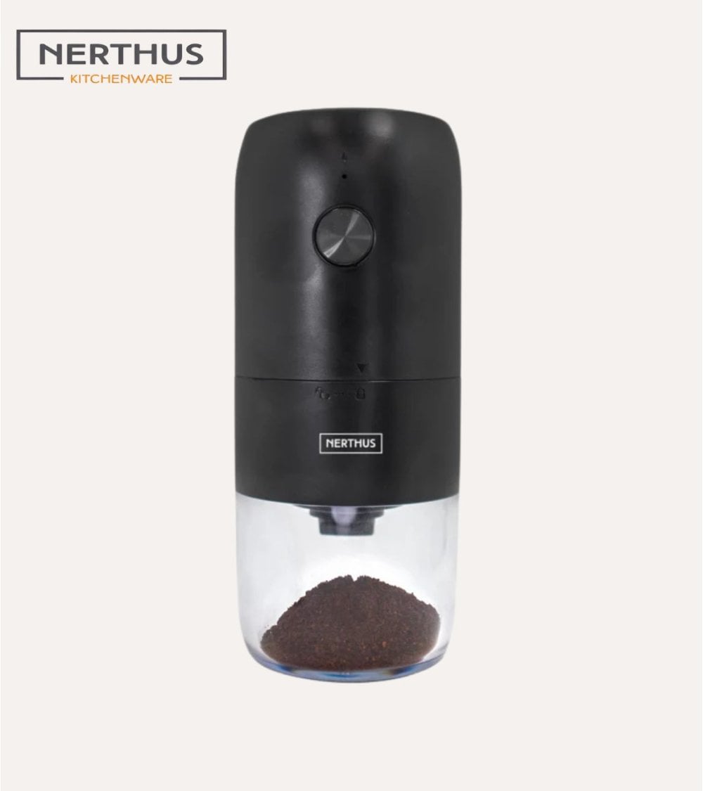 Molinillo de Café Eléctrico con Cuchillas de Acero Inoxidable