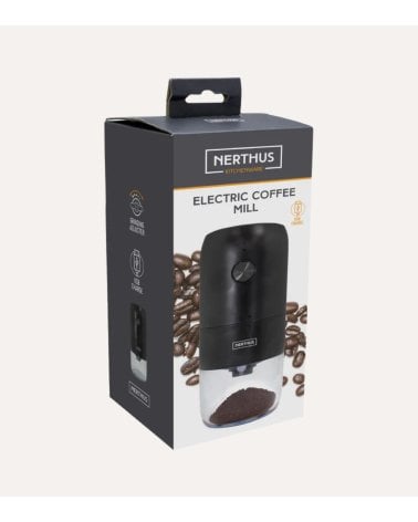 Molinillo de Café Eléctrico con Cuchillas de Acero Inoxidable