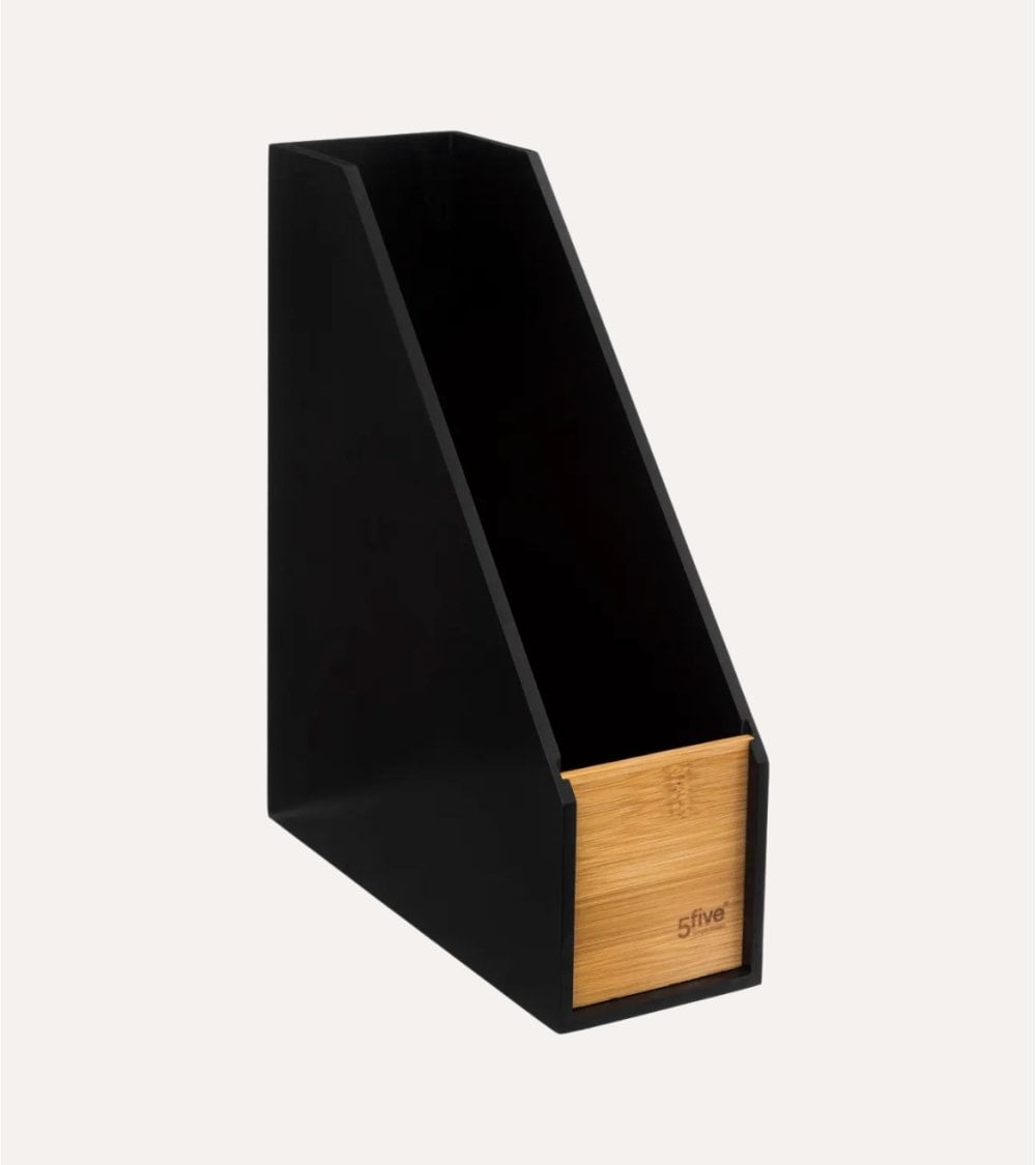 Organizador de Folios Vertical para Escritorio Bava de Bambú