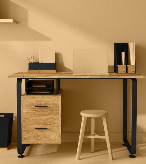 Organizador de Folios Vertical para Escritorio Bava de Bambú