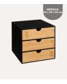 Cajonera Organizadora para Escritorio Bava de Bambú