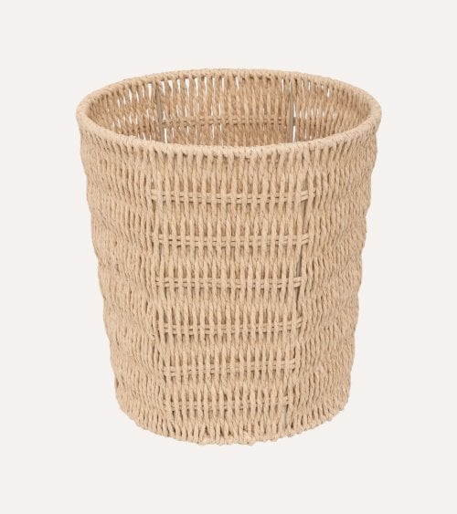 Papelera para Escritorio Kord de Papel Tejido