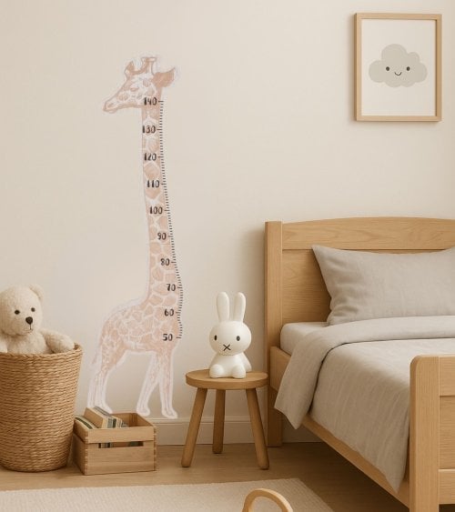 Medidos de Altura Infantil Jirafa de MDF