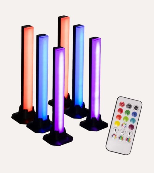 Set de 2 Barras LED Paol con Color Ajustable