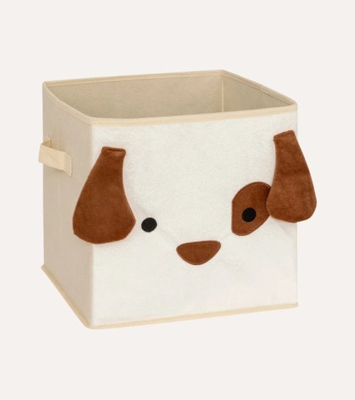 Cesta Plegable Infantil Perrito para Ordenación