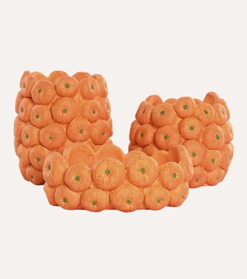 Jarrón de Mandarinas de Cemento