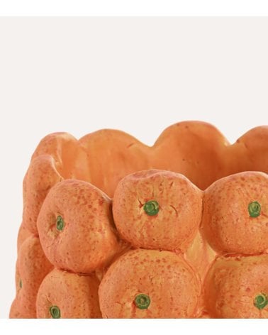 Jarrón de Mandarinas de Cemento