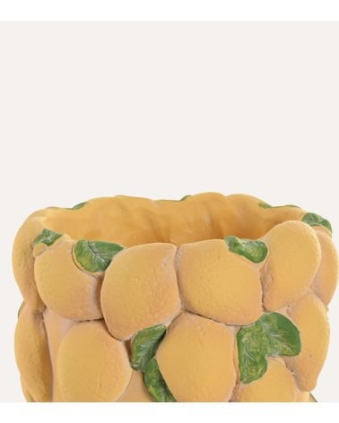 Jarrón de Limones de Cemento