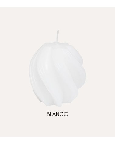 Vela en Espiral Wild de Parafina