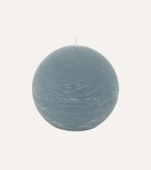 Vela Bola Decorativa Olia de Cera