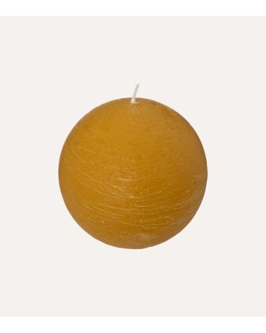 Vela Bola Decorativa Olia de Cera