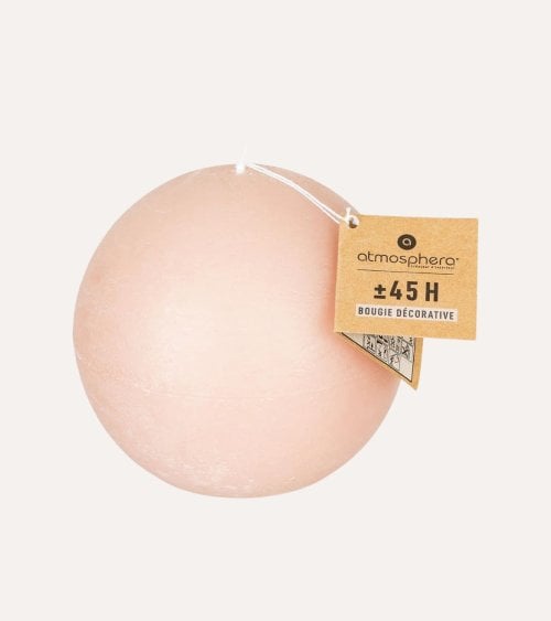 Vela Bola Decorativa Olia de Cera